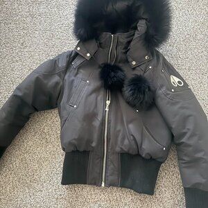 Moose Knuckles Women's Black Coat